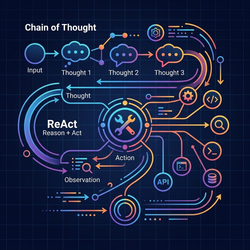 AI Agent Patterns: Tool Use, ReAct, and Chain of Thought