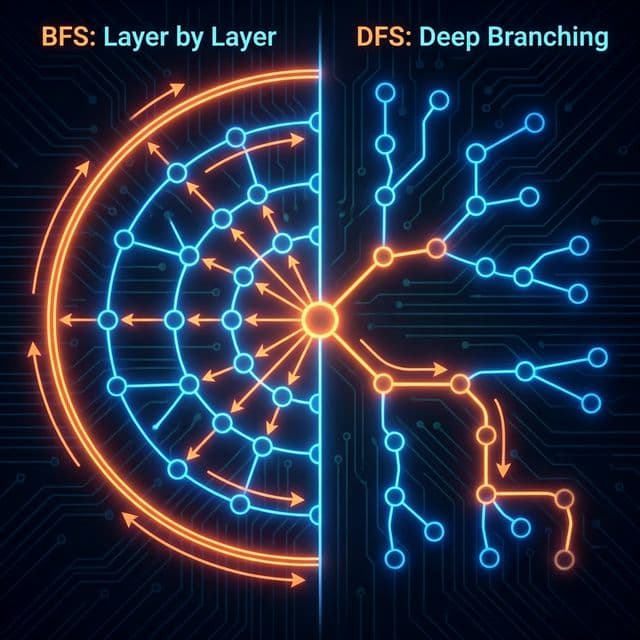 BFS와 DFS: 그래프 탐색의 두 축