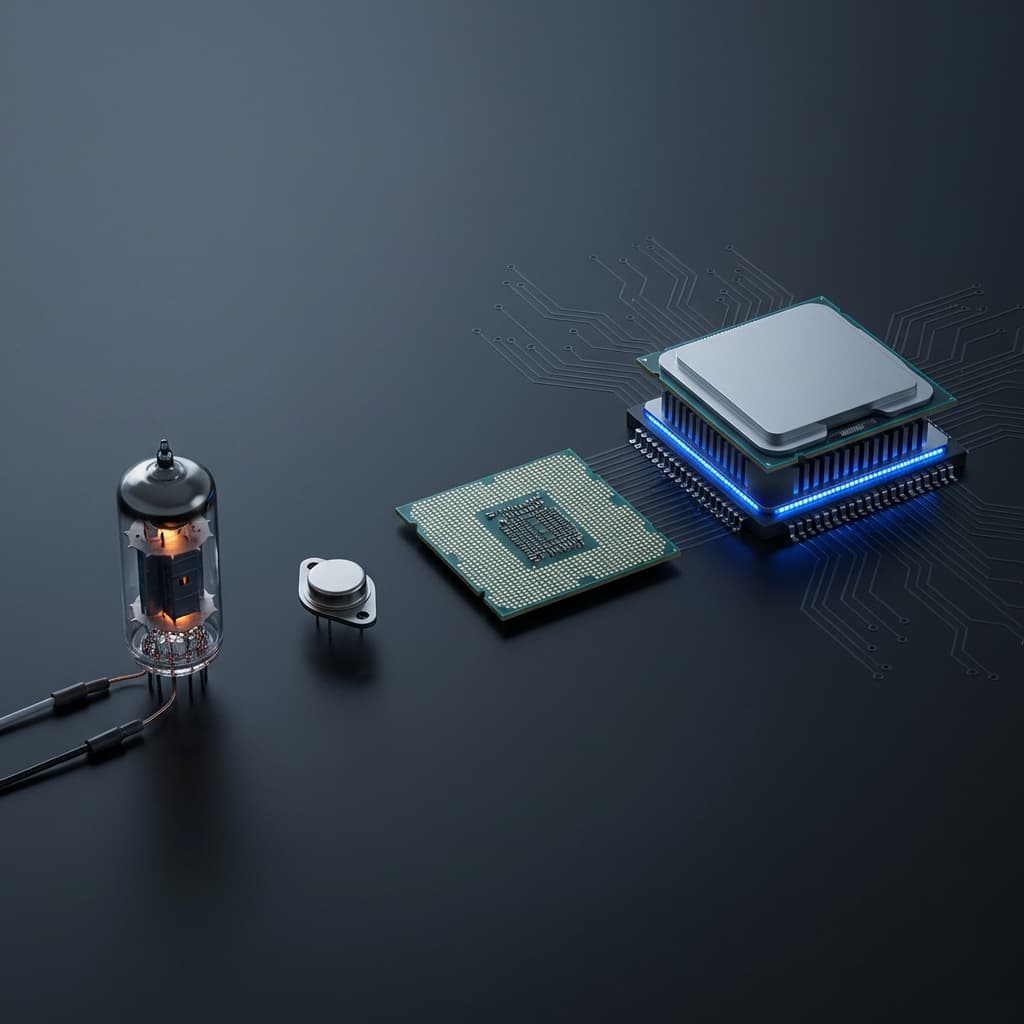 Computer Generations: From Vacuum Tubes to AI Chips and Quantum