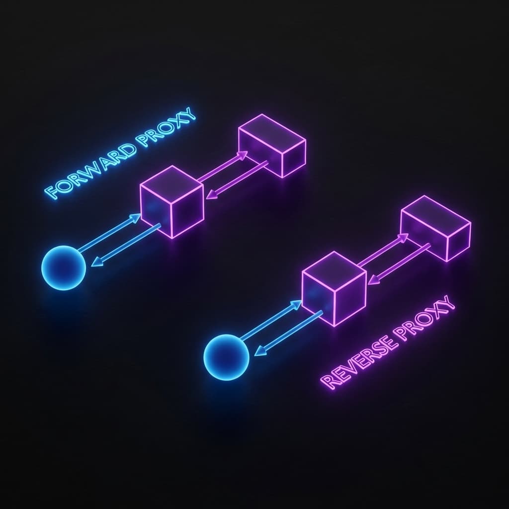 포워드 프록시 vs 리버스 프록시: 대리인의 위치