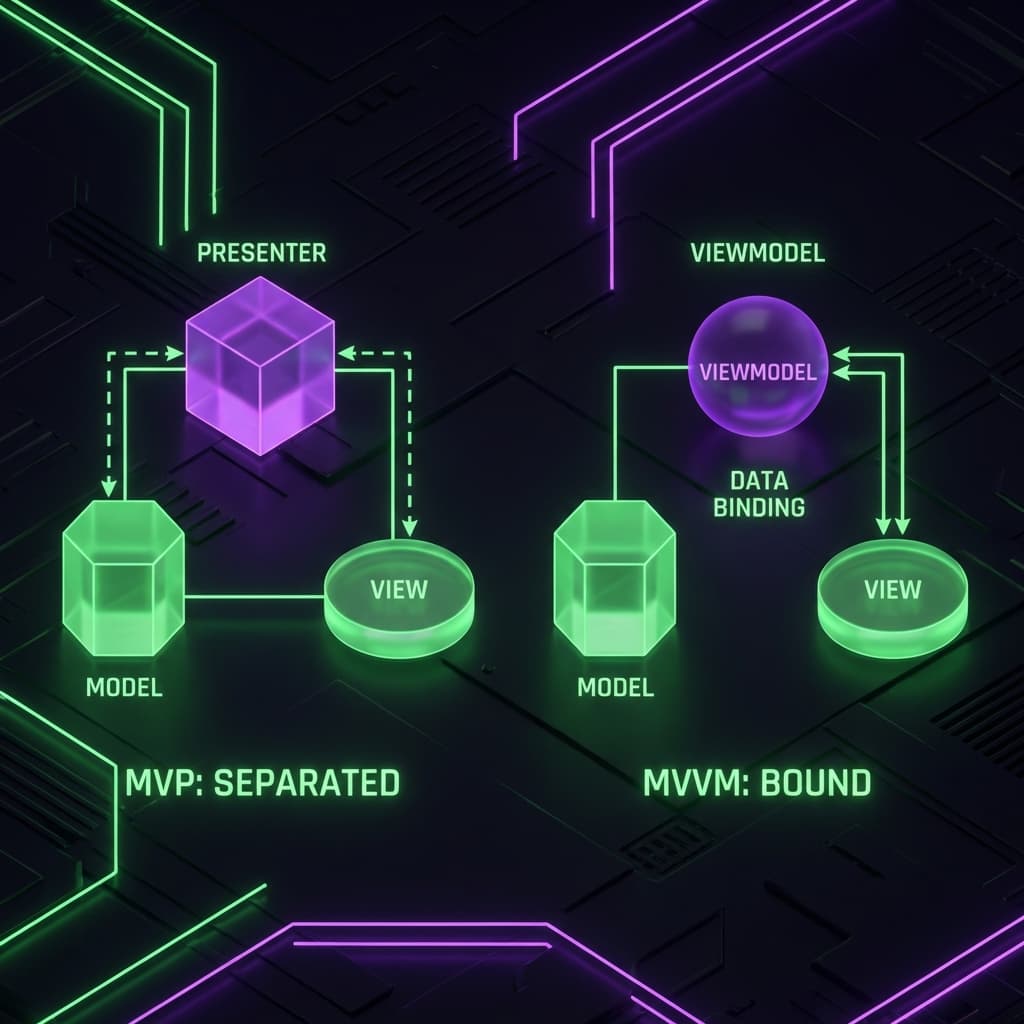 MVP와 MVVM: View를 똑똑하게 만들기