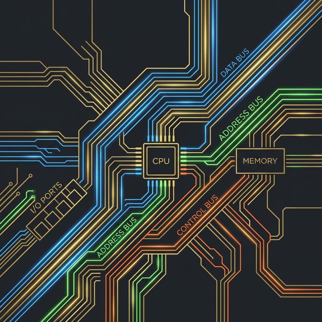 버스(Bus) 시스템: 메인보드의 고속도로와 4GB 램의 진실