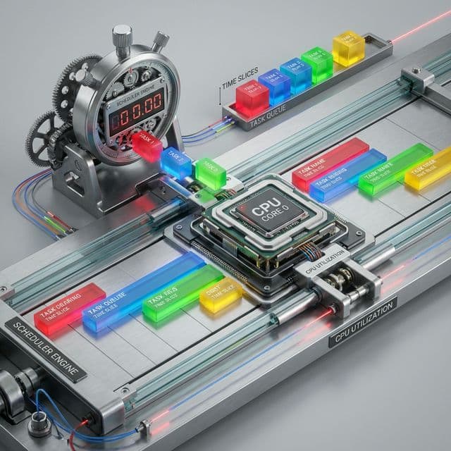 CPU Scheduling: From FCFS to Linux CFS (The Art of Fairness)