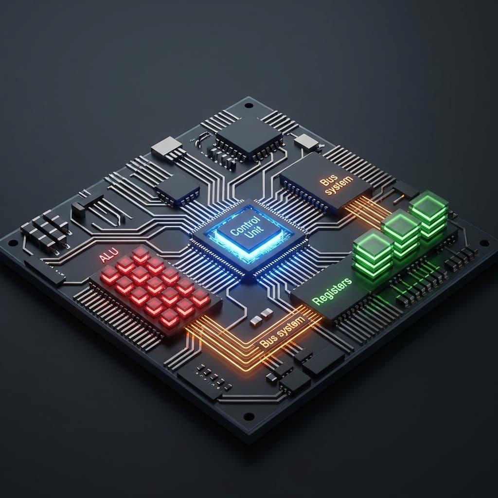 CPU의 구조: 제어장치, ALU, 레지스터