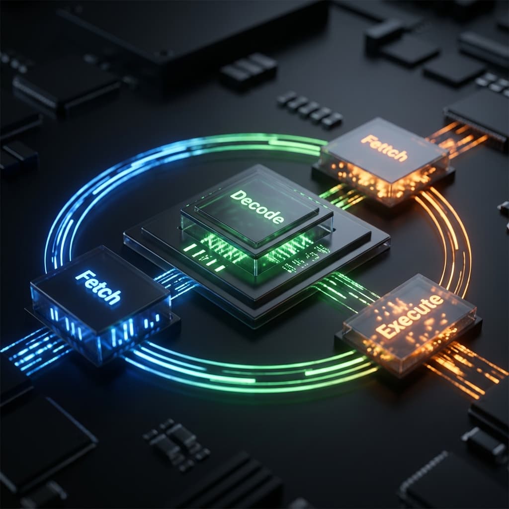 명령어 사이클: Fetch-Decode-Execute