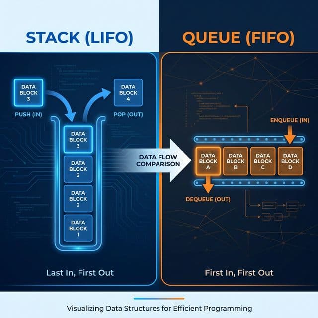 Stack vs Queue: How Developers Stand in Line