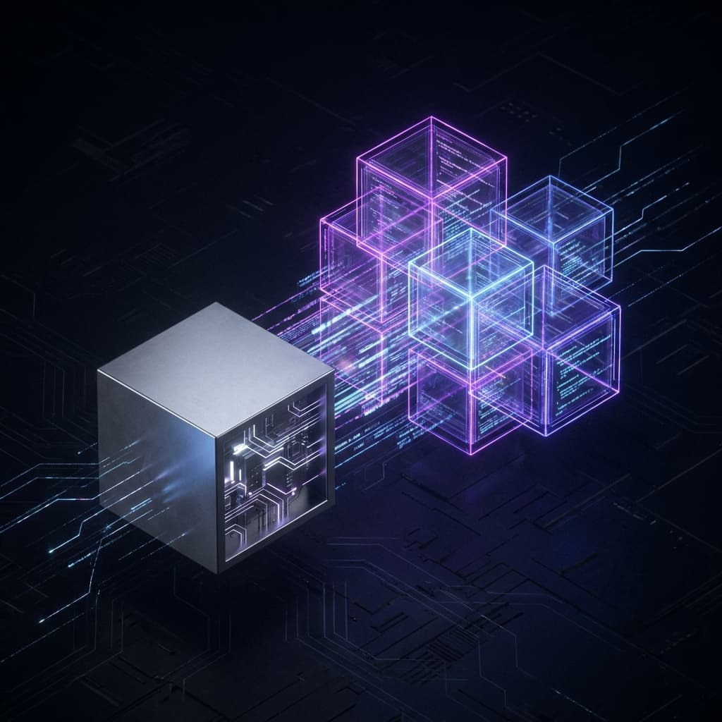 가상화(Virtualization): 하나의 물리 자원을 여러 논리 자원으로